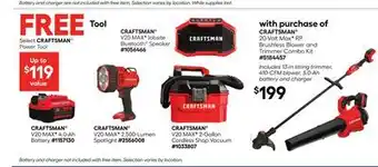 Lowe's 20-Volt Max RP Brushless Blower and Trimmer Combo Kit offer
