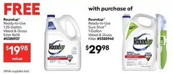Lowe's Ready-to-Use Sure Shot 1-Gallon Weed & Grass Killer offer