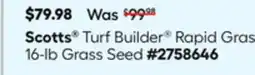 Lowe's Turf Builder Rapid Grass 16-lb Grass Seed offer
