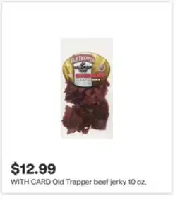 CVS Old Trapper beef jerky offer