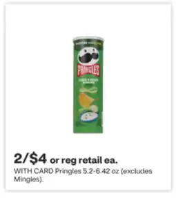 CVS Pringles 5.2-6.42 oz offer