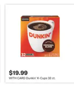 CVS Dunkin' K-Cups offer