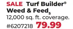 Runnings Turf Builder Weed & Feed 5 offer