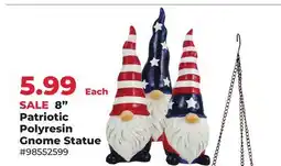 Runnings 8 Patriotic Polyresin Gnome Statue offer