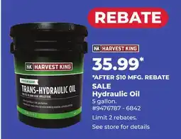 Runnings Hydraulic Oil offer