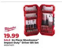 Runnings 54 Piece Shockwave Impact Duty Driver Bit Set offer