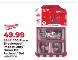 Runnings Piece Shockwave Impact Duty Driver Bit Packout Set offer