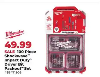 Runnings Piece Shockwave Impact Duty Driver Bit Packout Set offer