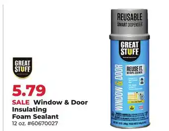 Runnings Window & Door Insulating Foam Sealant offer