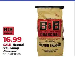 Runnings Natural Oak Lump Charcoal offer
