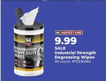 Runnings Industrial Strength Degreasing Wipes offer