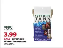 Runnings Livestock Water Treatment offer