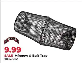 Runnings Minnow & Bait Trap offer