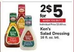 Safeway Ken's Salad Dressing offer
