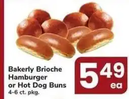 Safeway Bakerly Brioche Hamburger or Hot Dog Buns offer