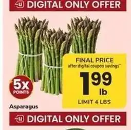 Safeway Asparagus offer
