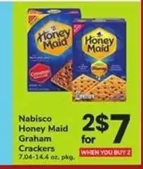 Safeway Nabisco Honey Maid Graham Crackers offer