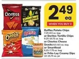 Safeway Ruffles, Doritos, Cheetos, Smartfood, Frito-Lay offer