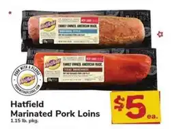 Safeway Hatfield Marinated Pork Loins offer