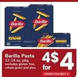 Safeway Barilla Pasta offer