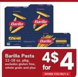 Safeway Barilla Pasta offer
