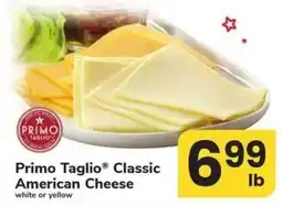 Safeway Primo Taglio Classic American Cheese offer