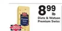 Safeway Dietz & Watson Premium Swiss offer