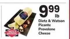 Safeway Dietz & Watson Picante Provolone Cheese offer