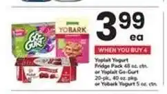 Safeway Yogurt offer