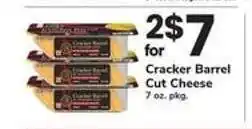 Safeway Cracker Barrel Cut Cheese offer