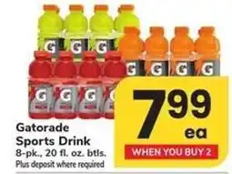 Safeway Gatorade Sports Drink offer