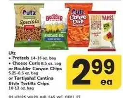 Safeway Utz Snacks offer
