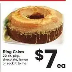 Safeway Ring Cakes offer
