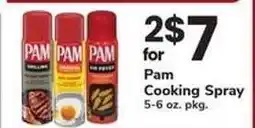 Safeway Pam Cooking Spray offer