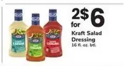 Safeway Kraft Salad Dressing offer