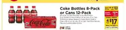 ShopRite Coke Bottles 8-Pack or Cans 12-Pack offer