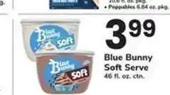 Safeway Blue Bunny Soft Serve offer
