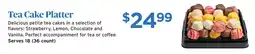 ShopRite Tea Cake Platter offer