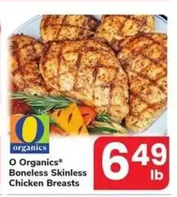 Safeway O Organics' Boneless Skinless Chicken Breasts offer