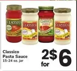 Safeway Classico Pasta Sauce offer