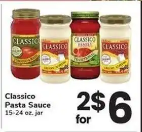 Safeway Classico Pasta Sauce offer