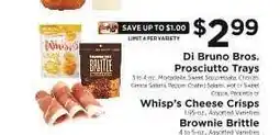 ShopRite Di Bruno Bros. Prosciutto Trays offer