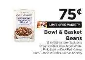 ShopRite Bowl & Basket Beans offer