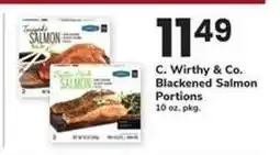 Safeway C. Wirthy & Co. Blackened Salmon Portions offer