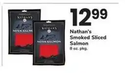 Safeway Nathan's Smoked Sliced Salmon offer