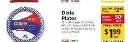 ShopRite Dixie Plates offer