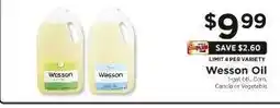ShopRite Wesson Oil offer