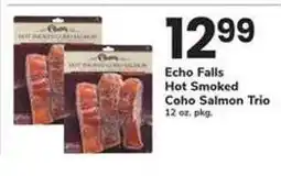 Safeway Echo Falls Hot Smoked Coho Salmon Trio offer