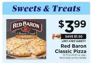 ShopRite Red Baron Classic Pizza offer
