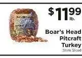 ShopRite Boar's Head Pitcraft Turkey offer